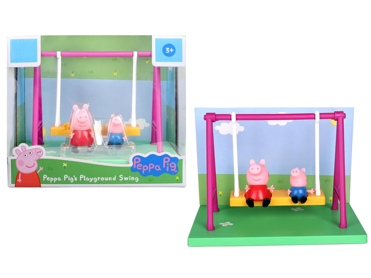 Peppa pig playset playground swing