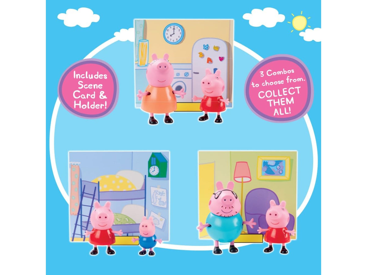 Peppa pig - pack peppa & mummy pig