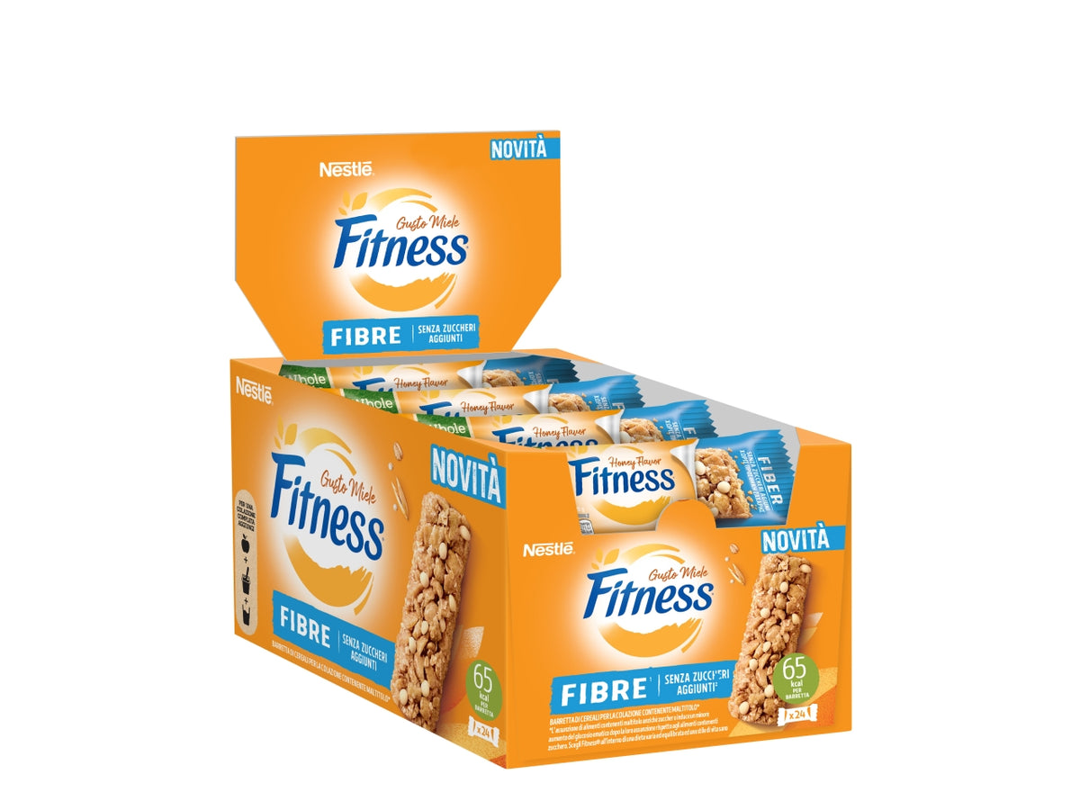 Fitness fibre barretta ai cereali gusto miele 20gr