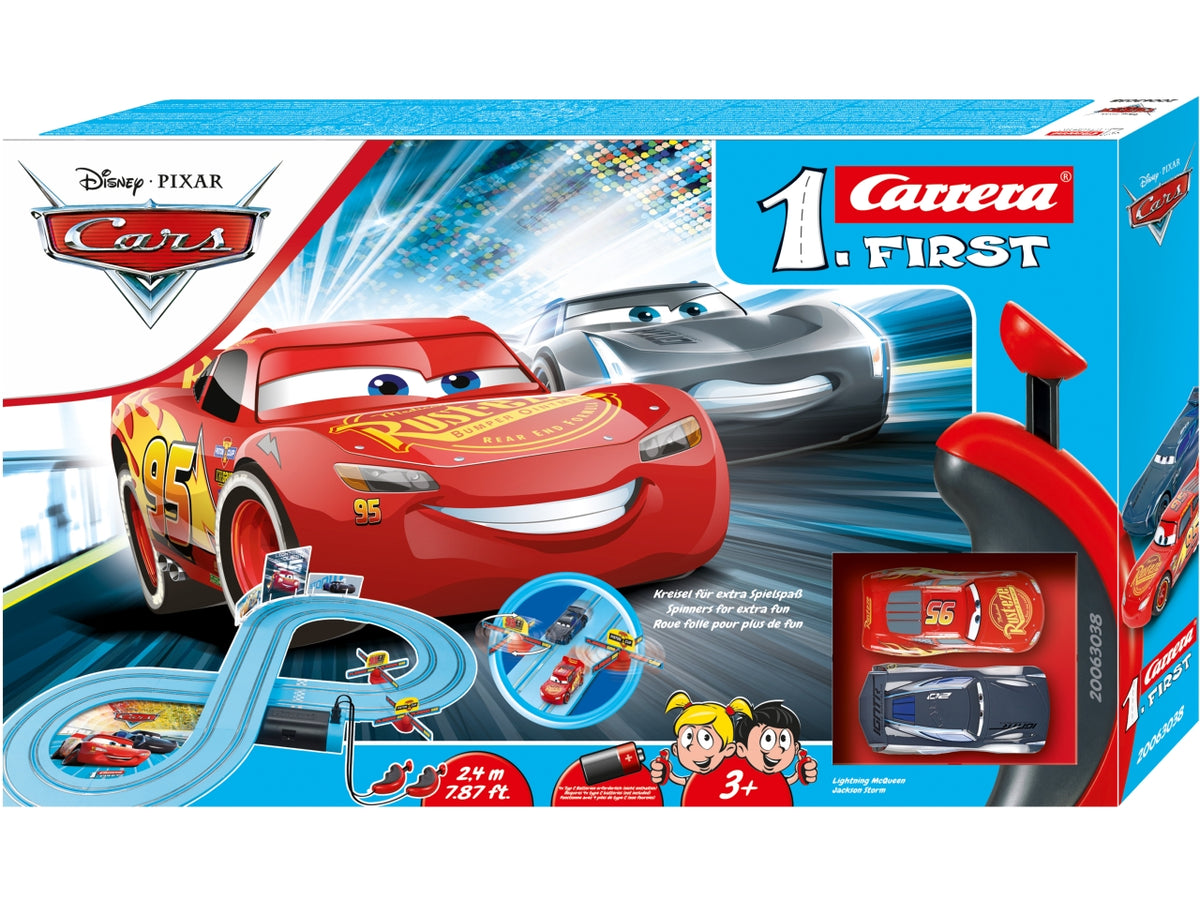 Disney Cars 3 pista power duell con auto