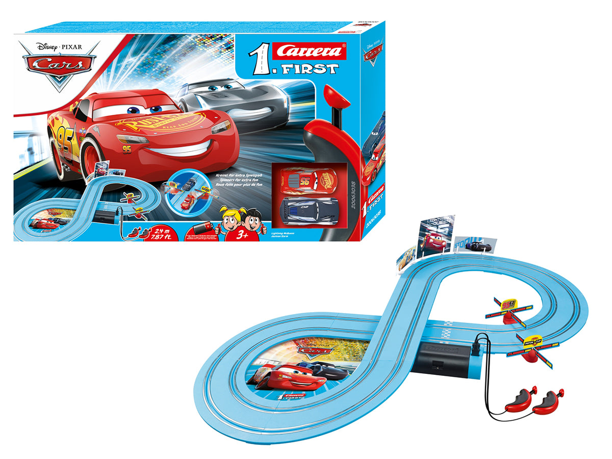 Disney Cars 3 pista power duell con auto