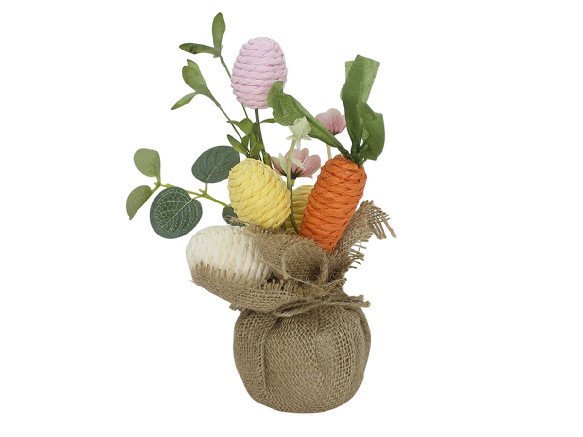 Piantina 22cm con decorazioni pasquali