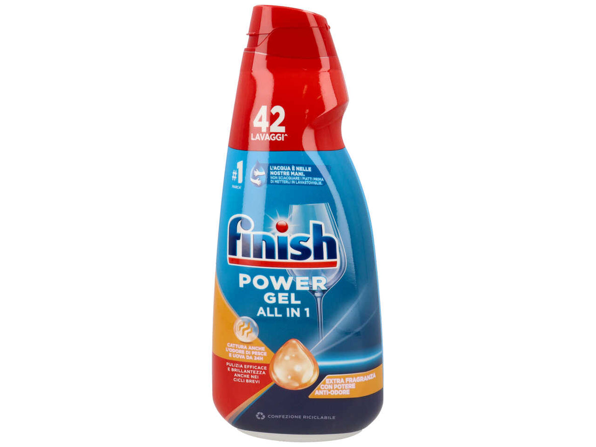 Finish gel 42 lavaggi 940ml anti-odore