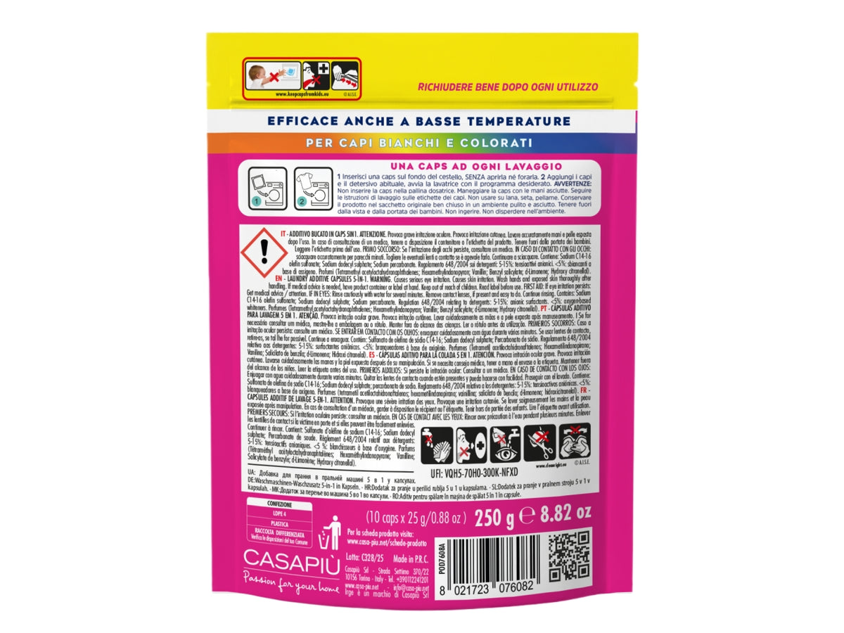 Irge additivo bucato in caps 5in1
