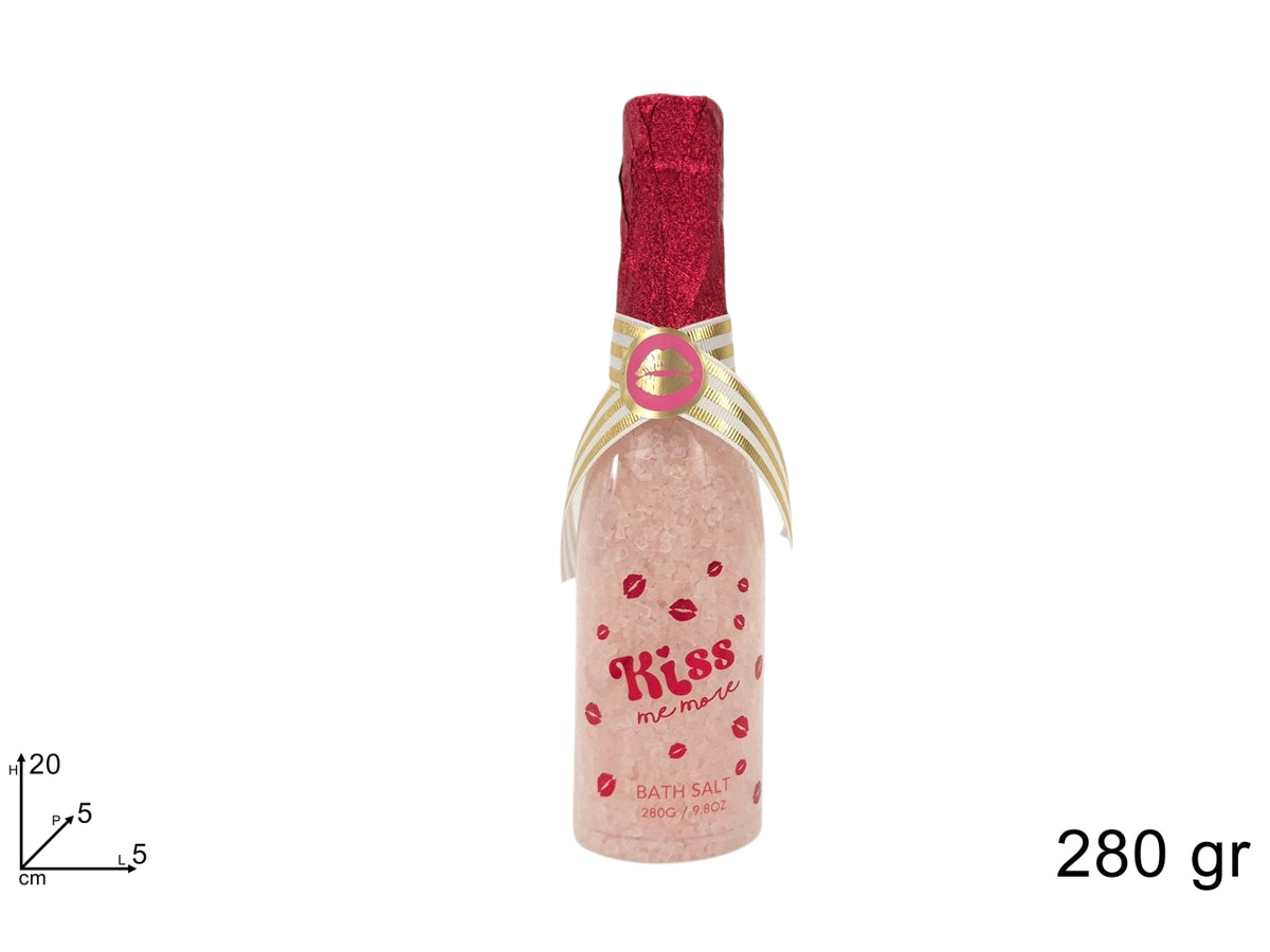 Confezione bottiglia sali da bagno 280gr