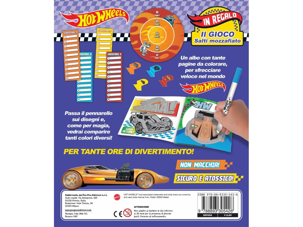 Hot wheels albo magico bolidi ruggenti
