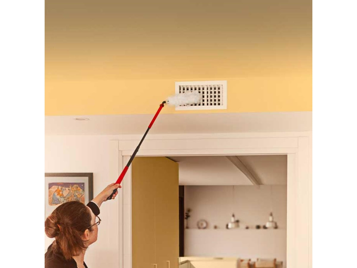 Vileda flex & catch manico lungo + 1 refill catturapolvere