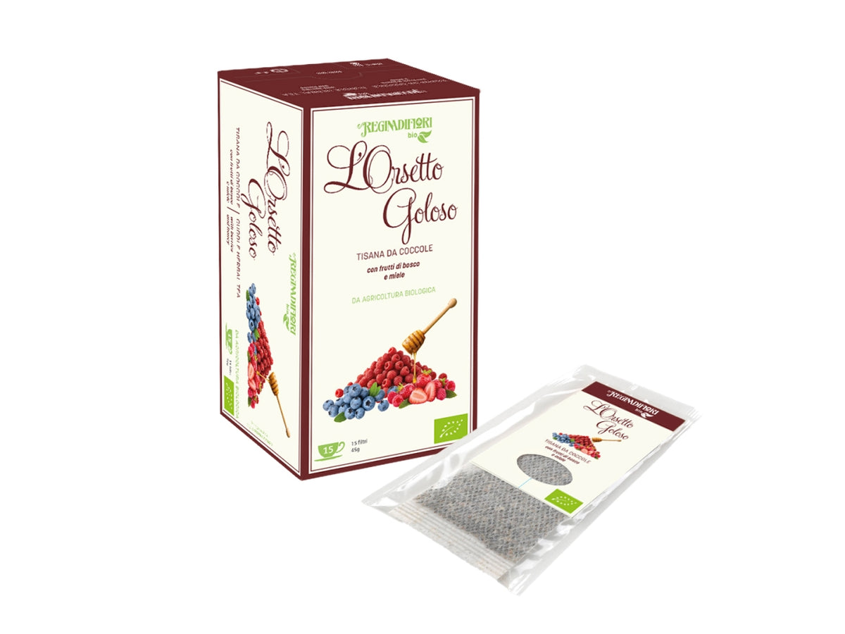 Tisana biologica orsetto goloso 3gr confezione da 15 filtri
