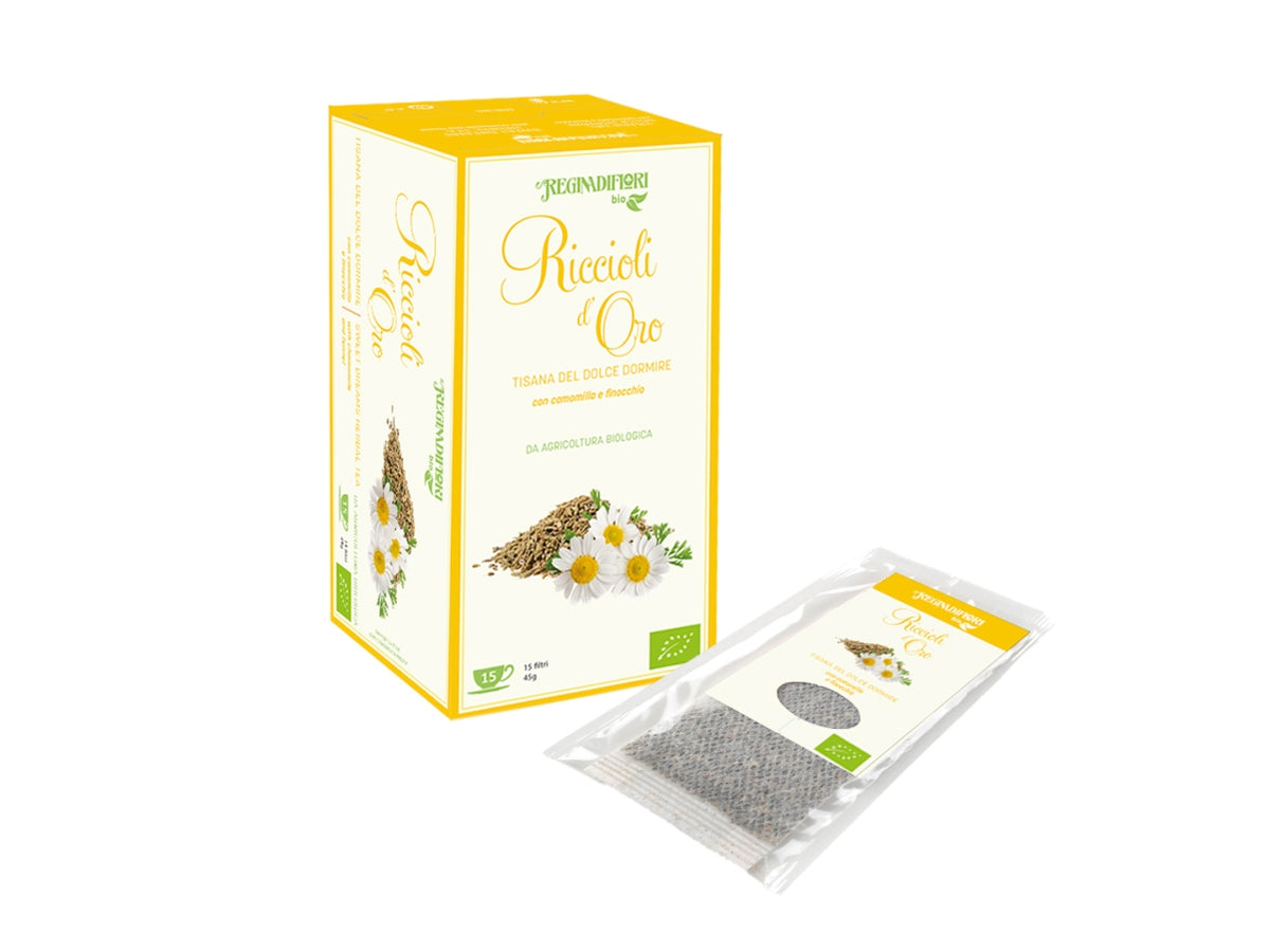 Tisana biologica riccioli d'oro 3gr confezione da 15 filtri