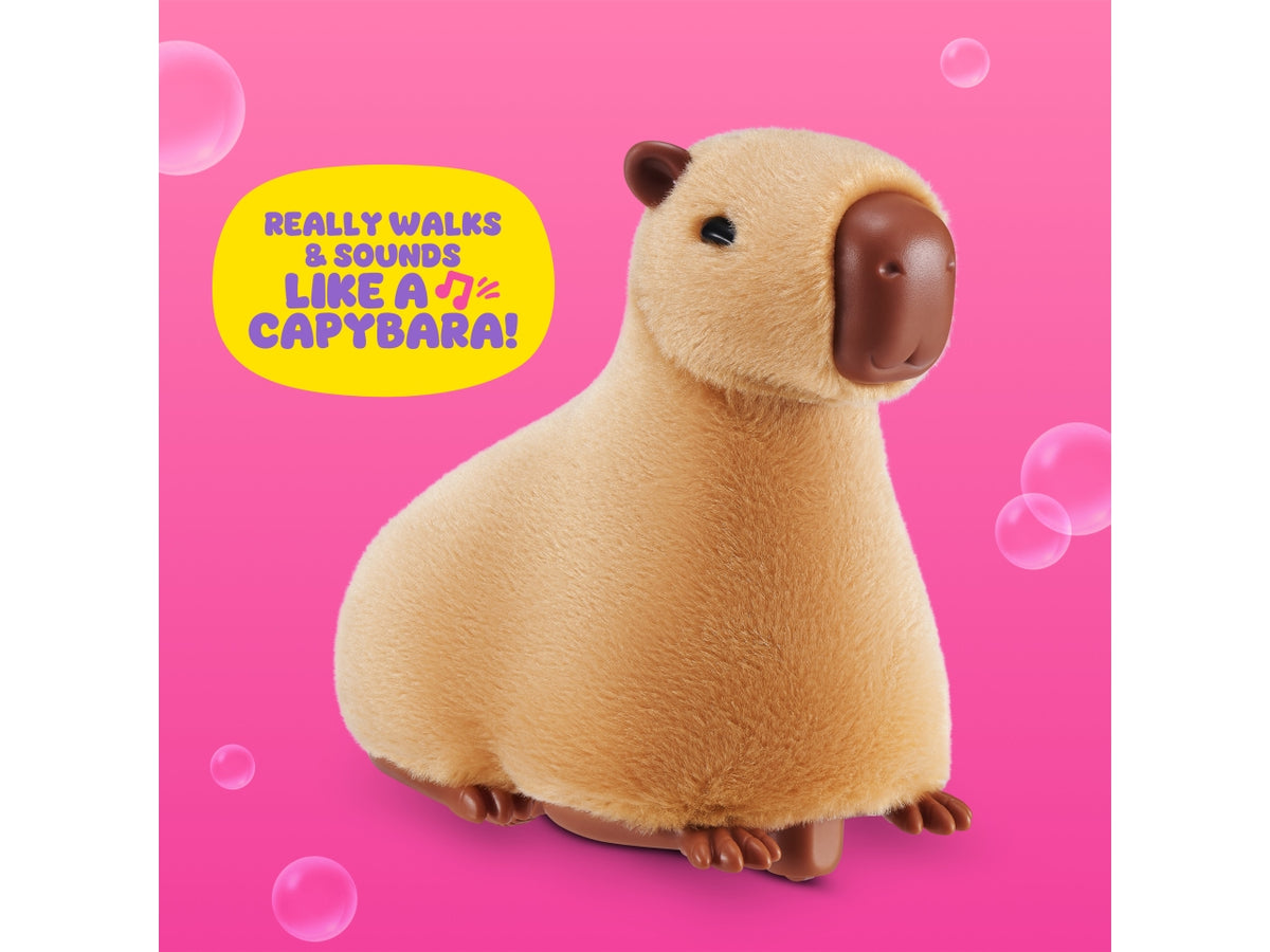 Mommy e baby surprise capybara
