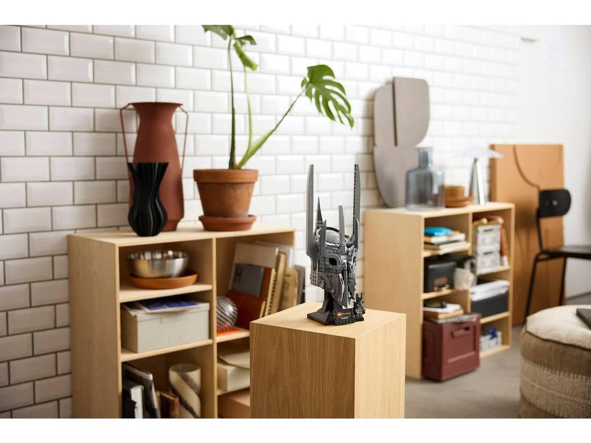 Lego elmo di Sauron il signore degli anelli