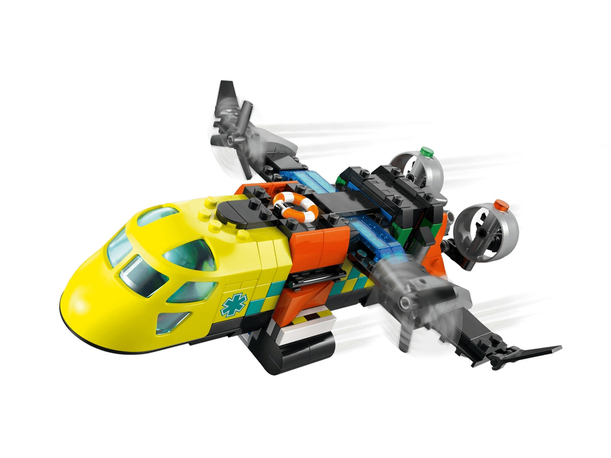 Lego City remix aereo camion e hovercraft