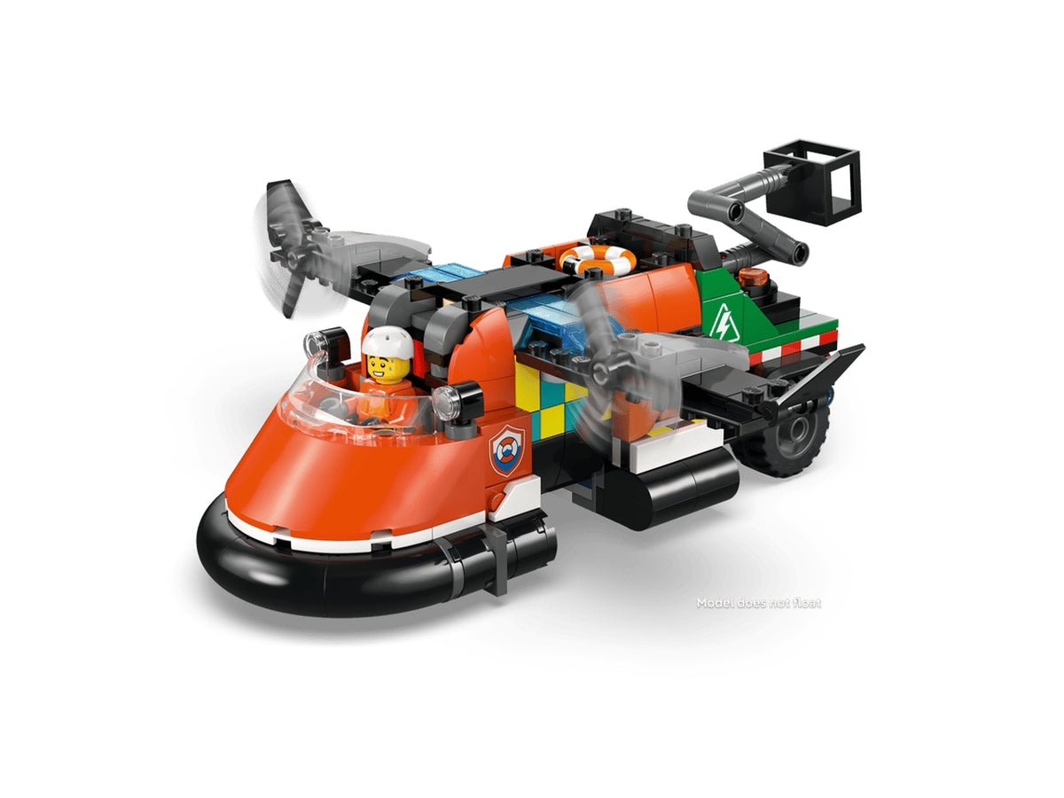 Lego City remix aereo camion e hovercraft