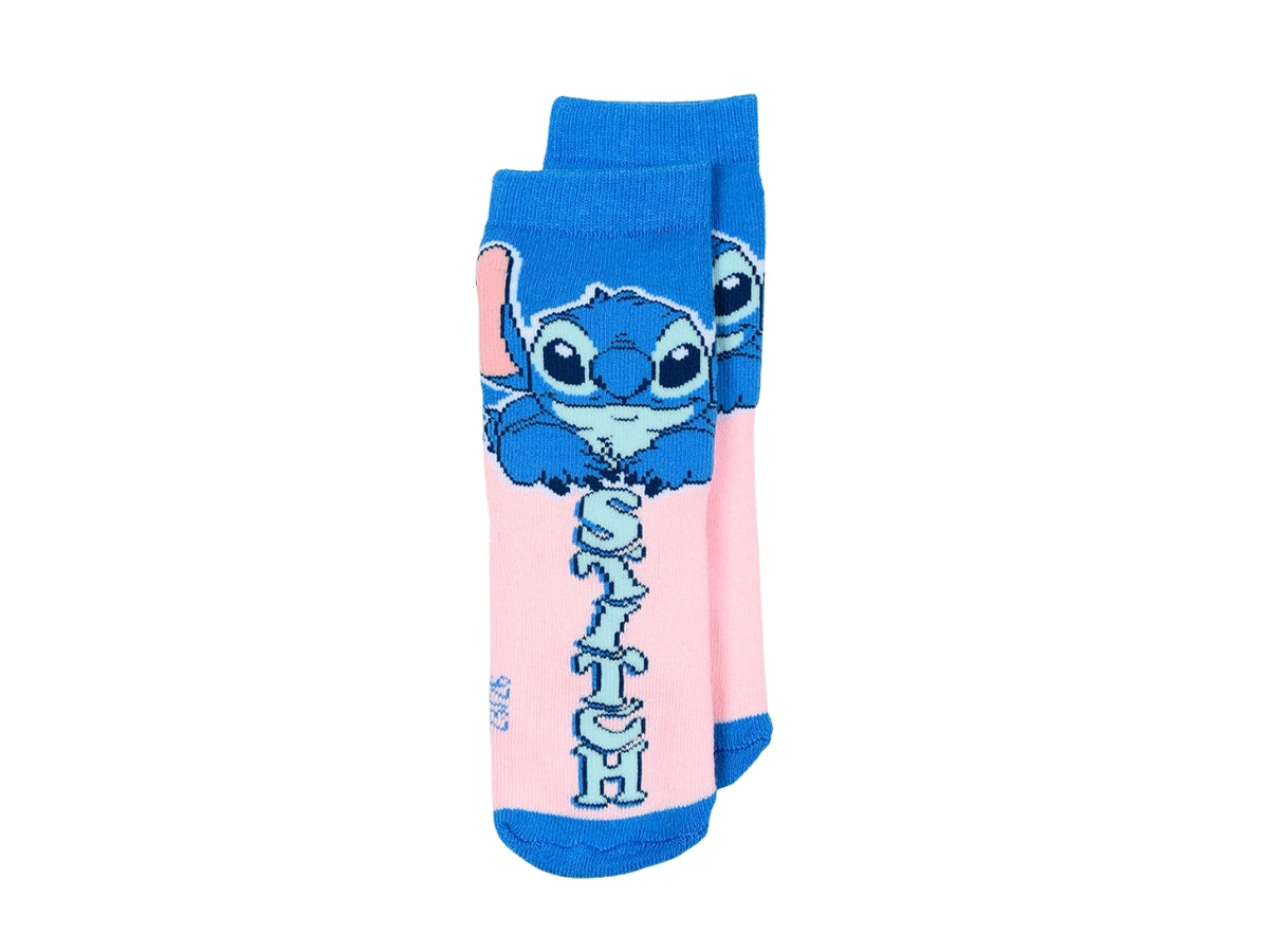 Lilo e Stitch calzini spugna antiscivolo 27/30 blu