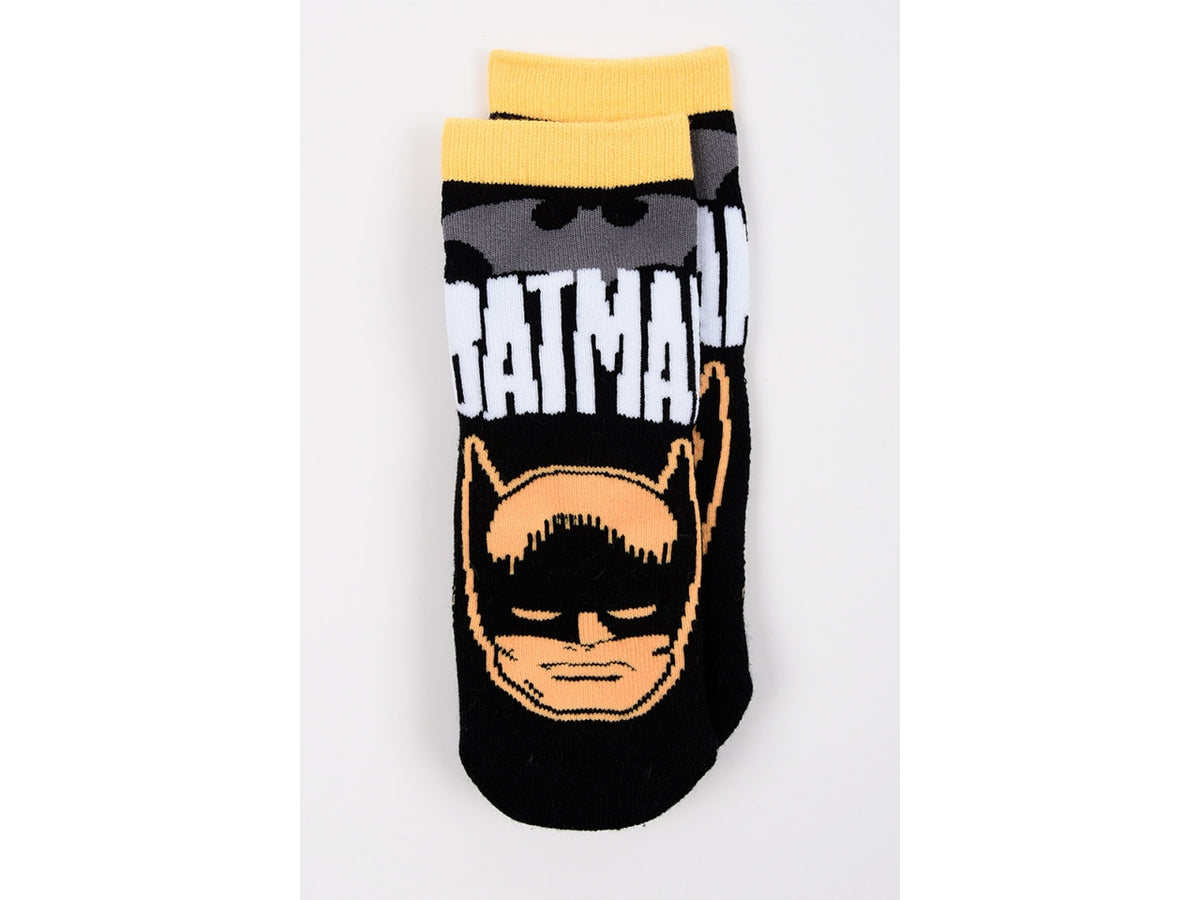Batman calzini spugna antiscivolo 27/30 nero