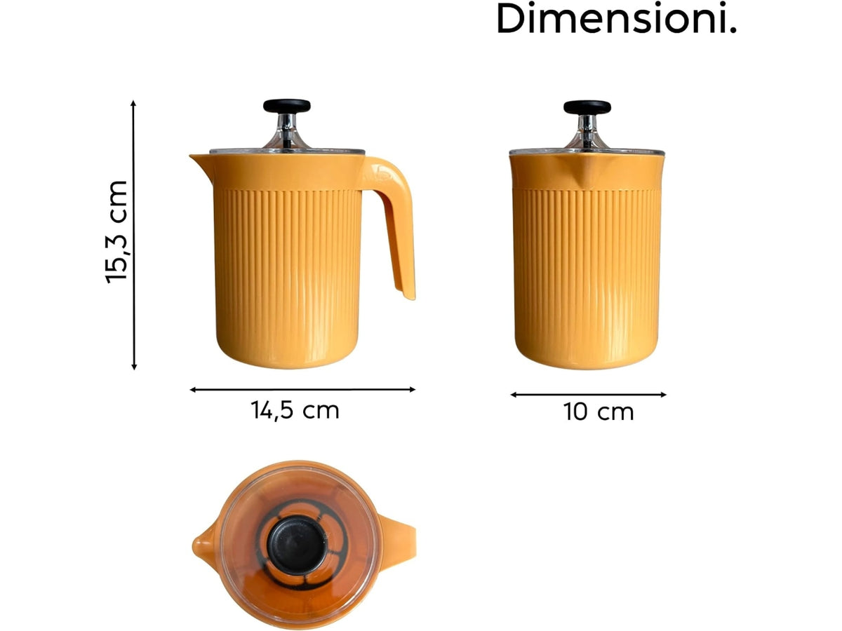 Cappuccinatore cremix 0,50lt senape