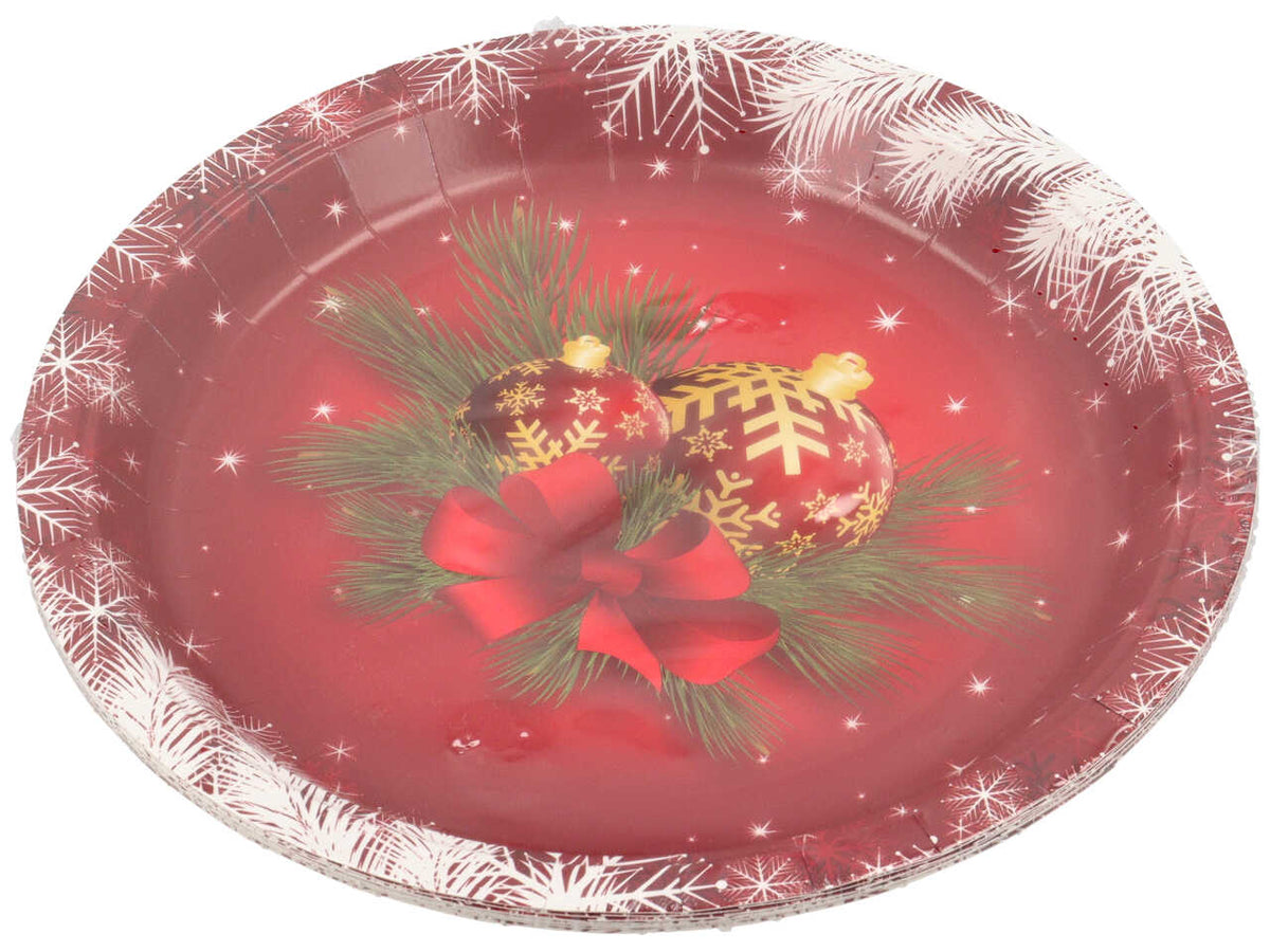 Piatti piani 8 pezzi magic christmas
