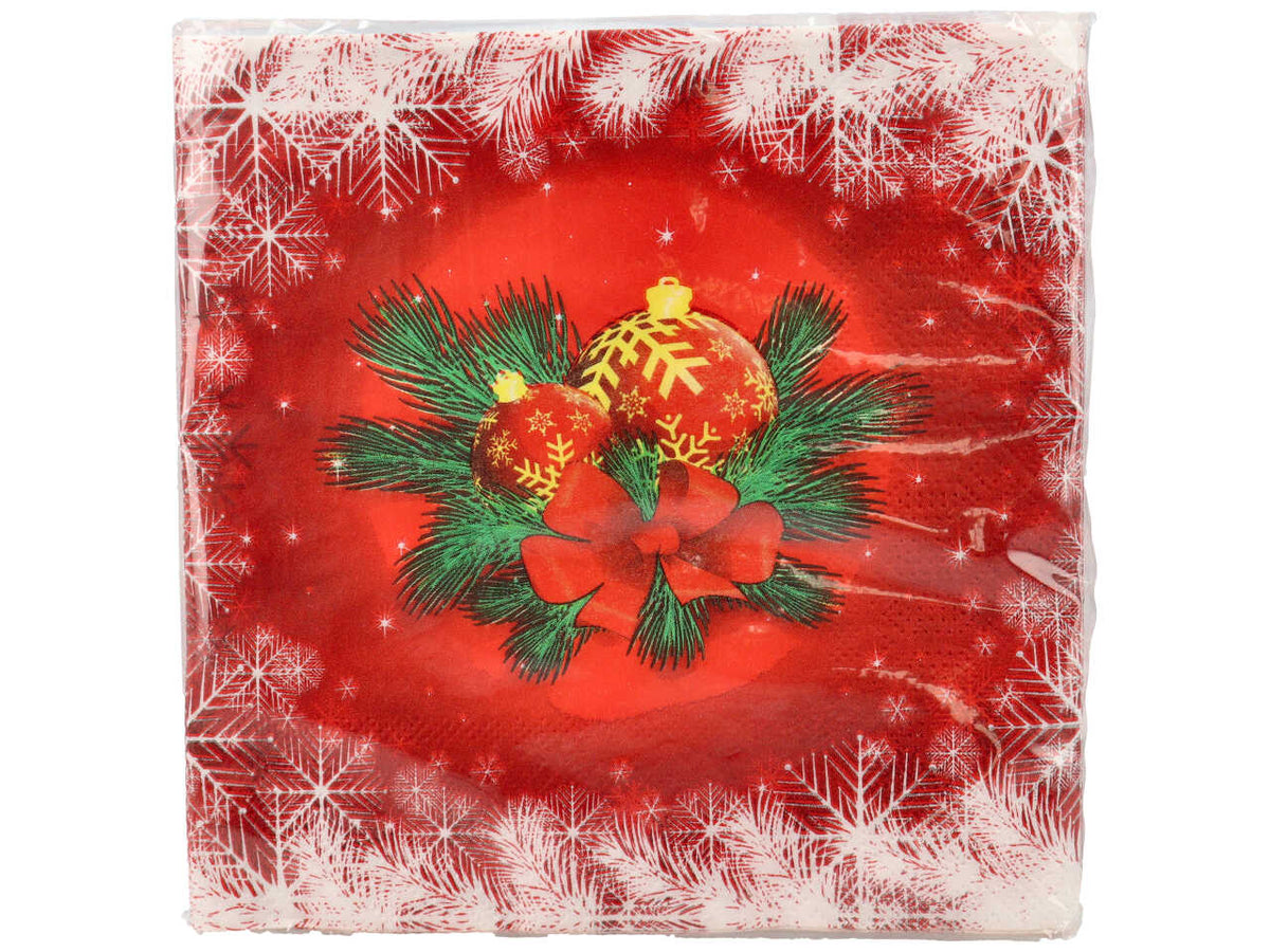 Tovaglioli 33x33cm 20 pezzi magic christmas