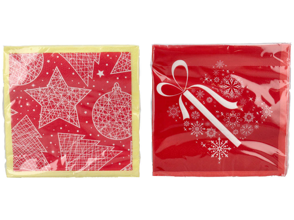 Tovaglioli gift 33x33cm set da 20 tovaglioli
