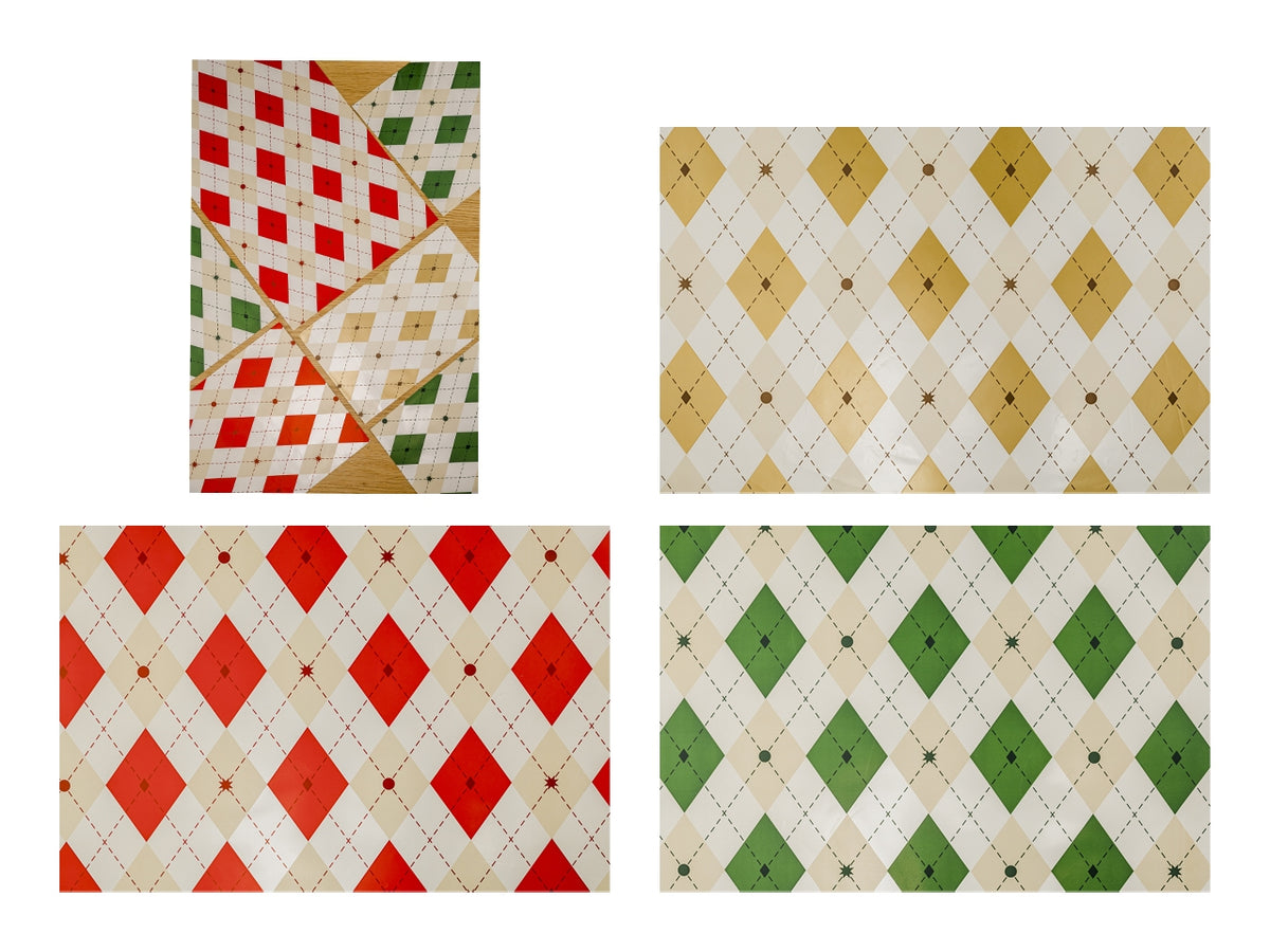 Buste tartan 15x25cm confezione da 50 pezzi assortite