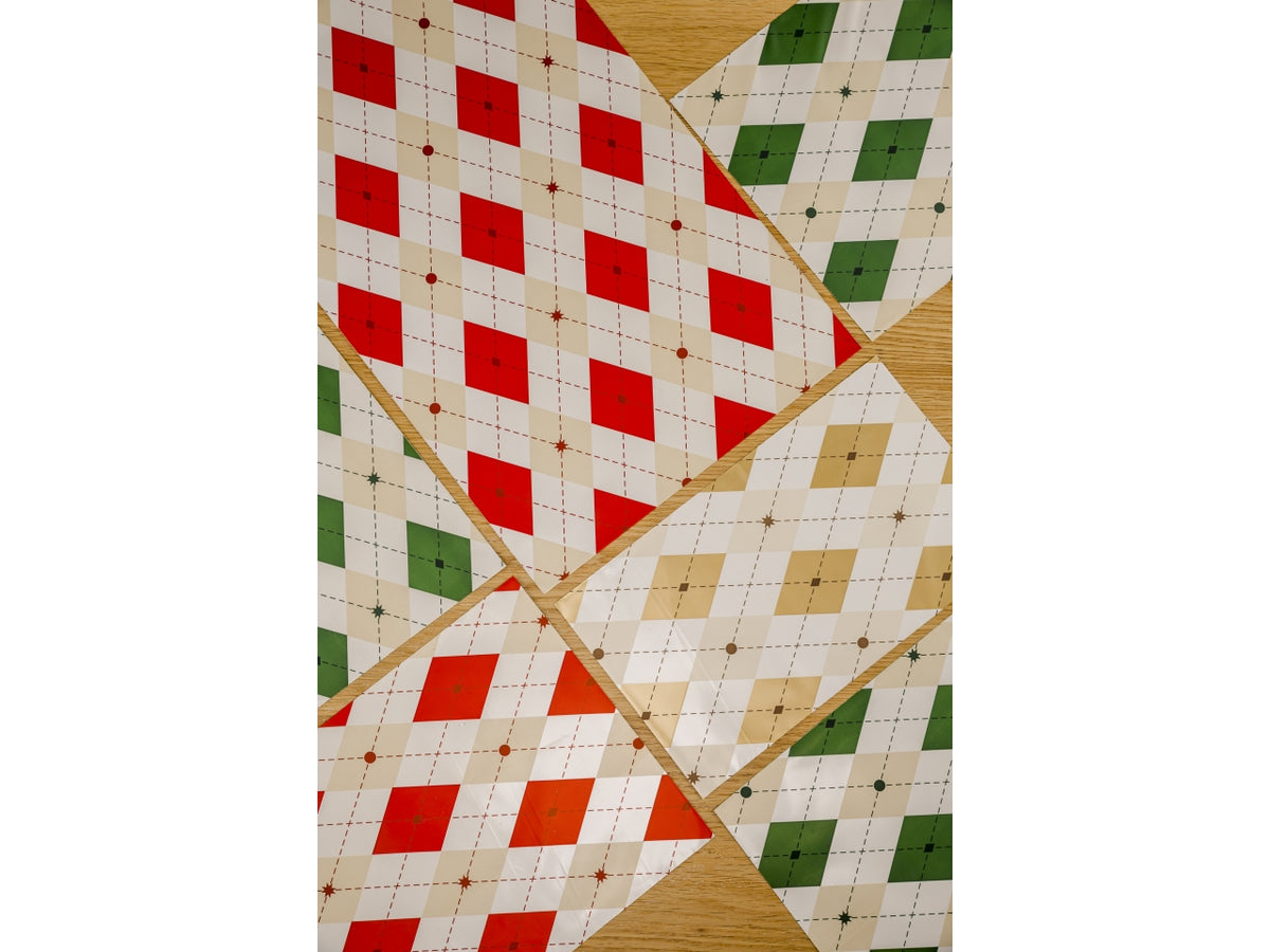 Buste tartan 20x35cm confezione da 50 pezzi assortite