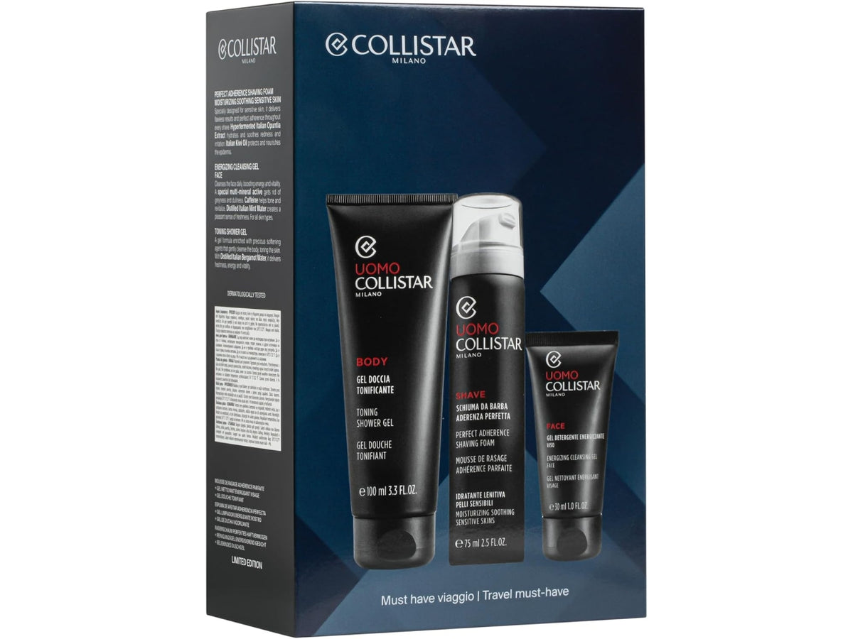 Collistar cofanetto must have viaggio uomo