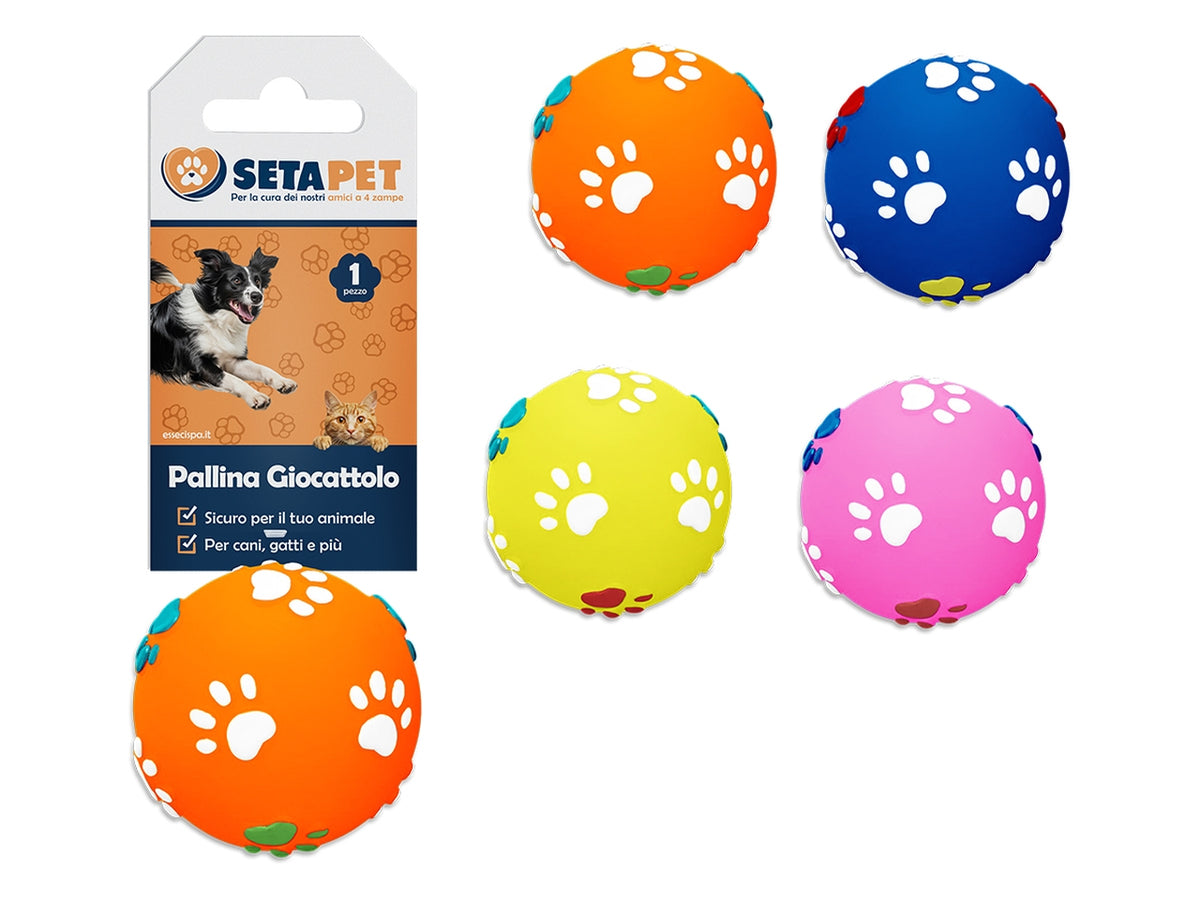 Pallina giocattolo per animali zampine