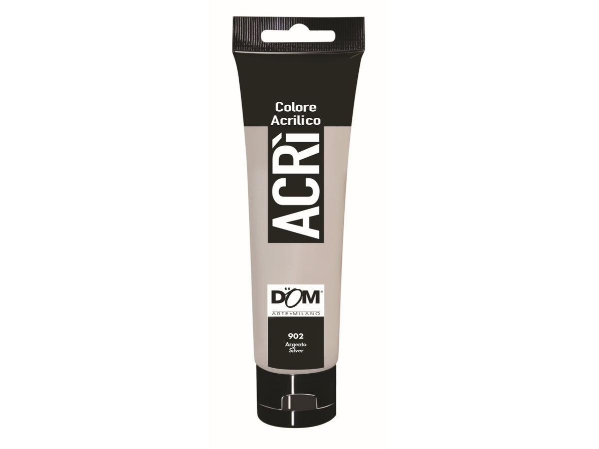 Acrilicoml tubo 100ml argento