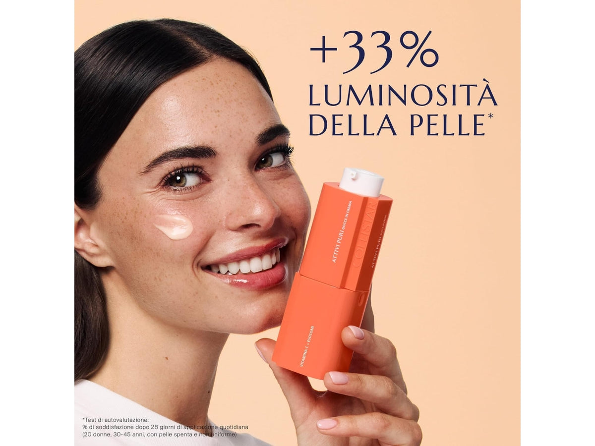 Collistar attivi puri gocce in crema vitamina c + esosomi 30ml