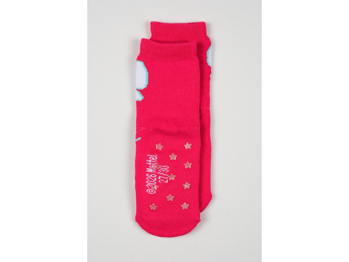 Barbie calze antiscivolo taglia 23/26fucsia