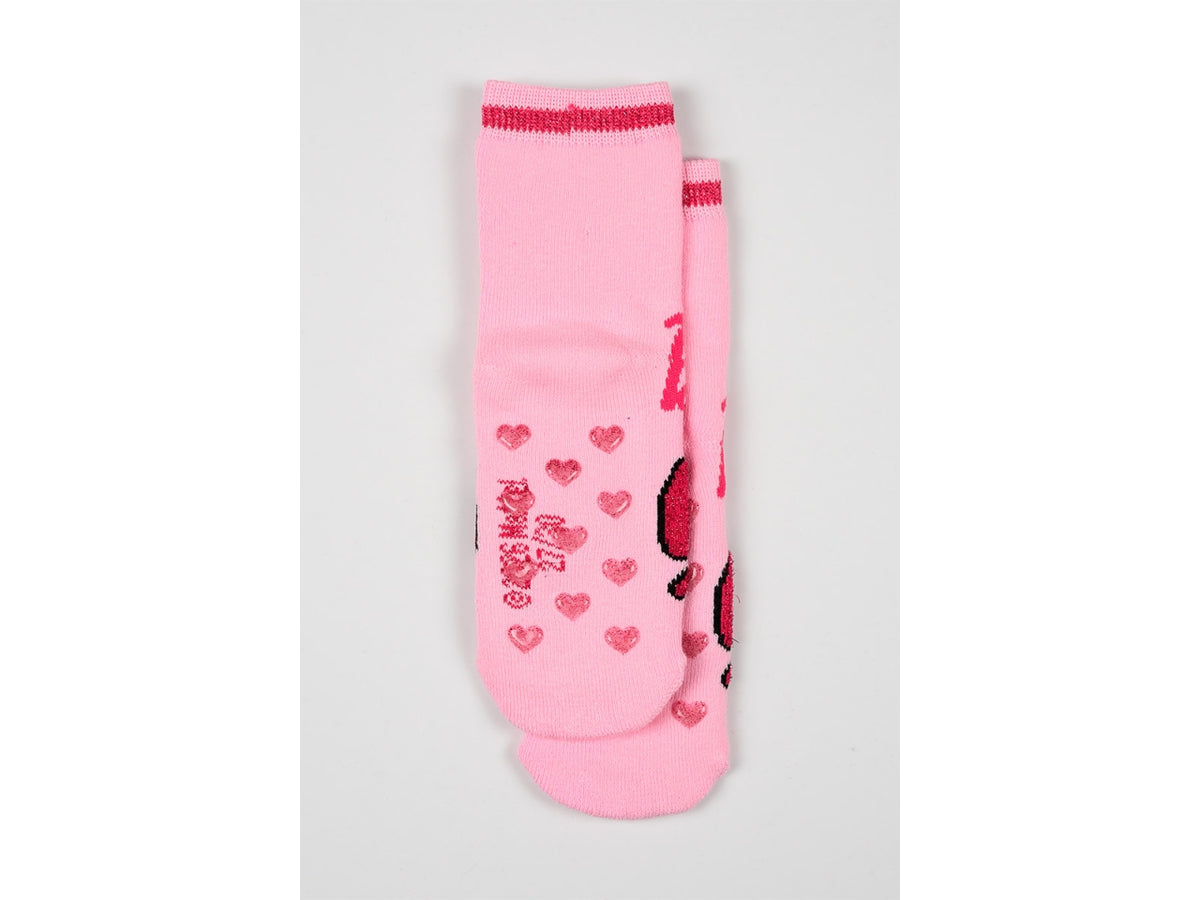 Barbie calze antiscivolo taglia 27/30 rosa
