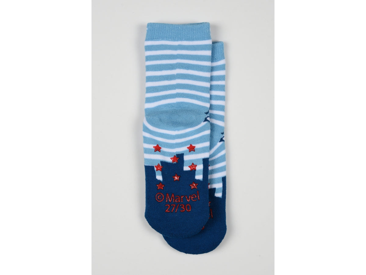Spidey calze antiscivolo taglia 31/34 azzurro