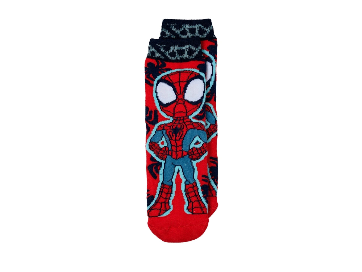 Spidey calze antiscivolo taglia 27/30 rosso