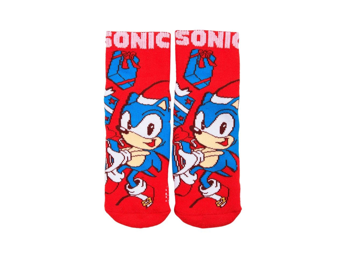 Sonic calze antiscivolo taglia 23/26 rosso