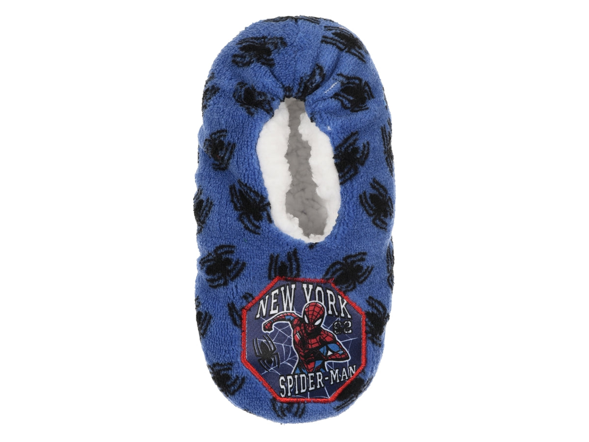 Spiderman pantofole taglia 31/34 blu
