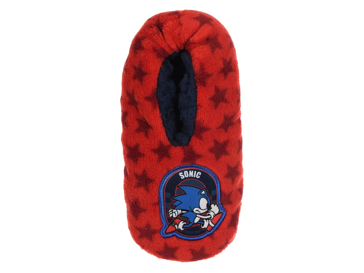 Sonic pantofole taglia 27/30 rosso