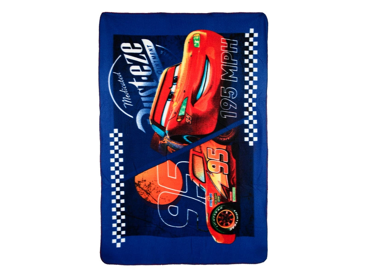 Cars plaid 100x150cm blu