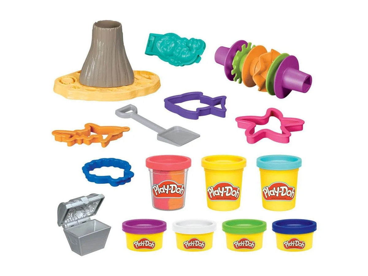 Playdoh vulcano
