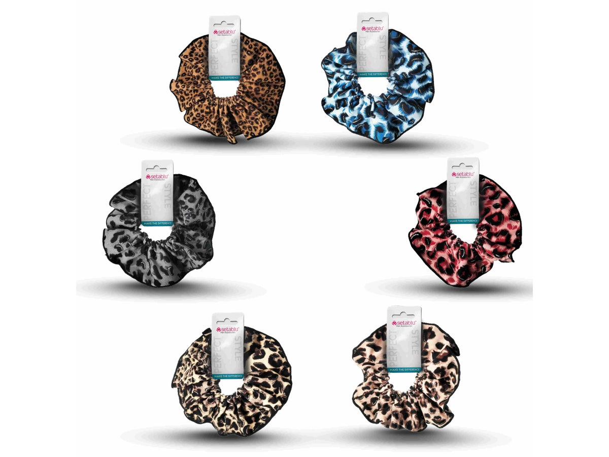 Scrunchie animalier vari colori