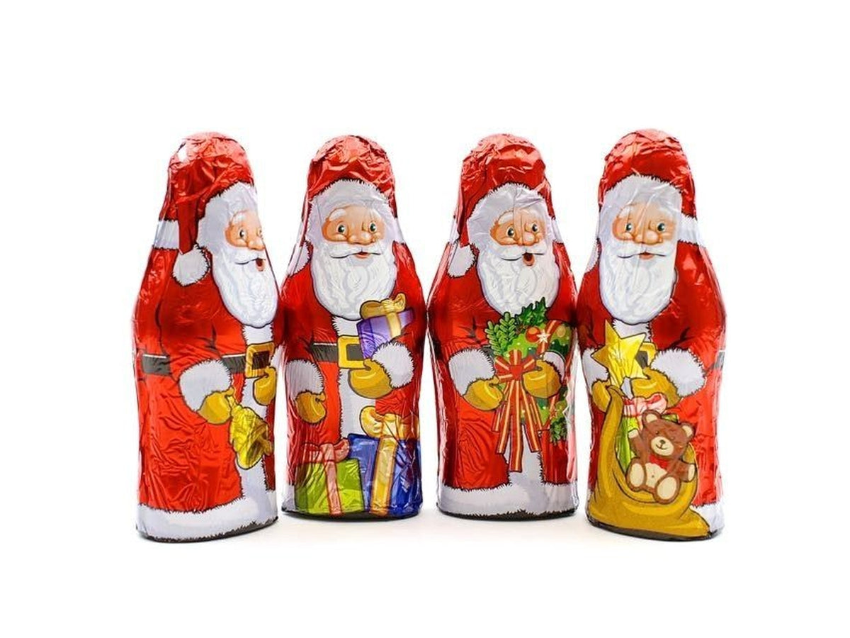 Walcor confezione 14 babbo natale di cioccolato da 30gr