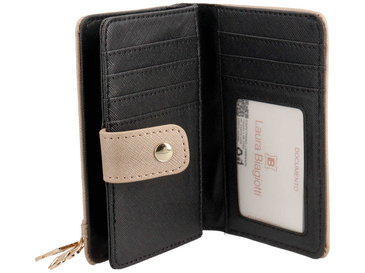 Laura Biagiottiportafogli fleurette mod.8 metal