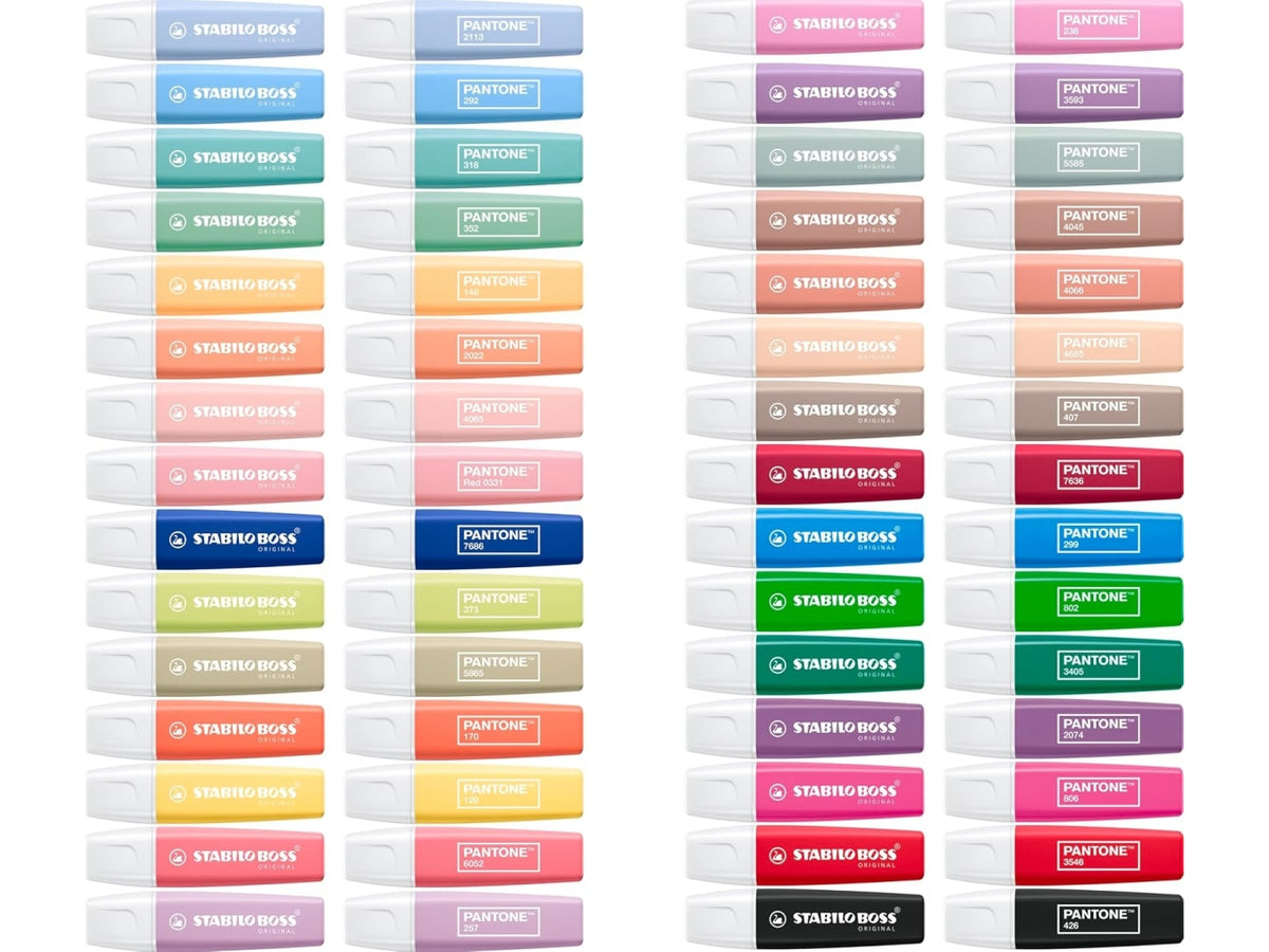 Stabilo Boss pantoni limited edition 30 colori assortiti
