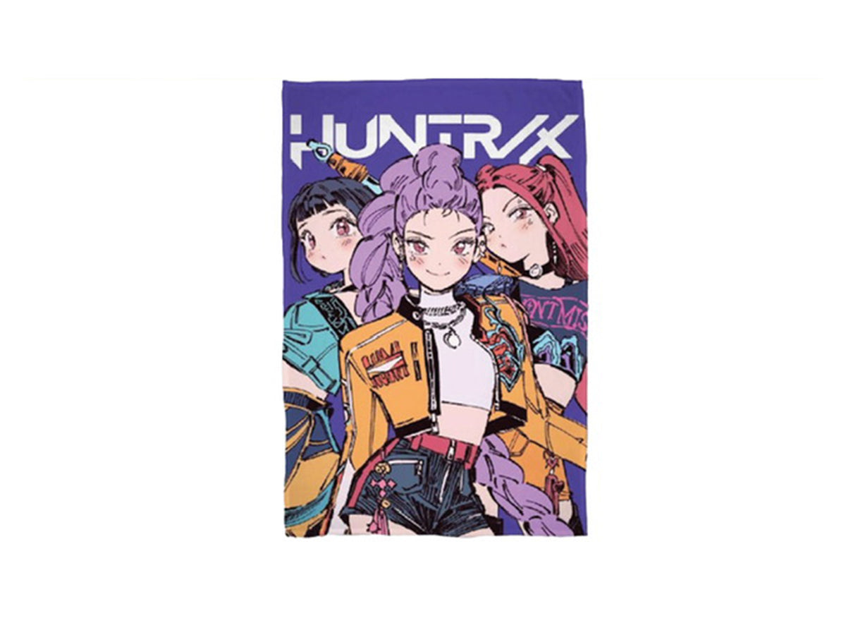 K-pop demon hunters plaid polar 100x140cm