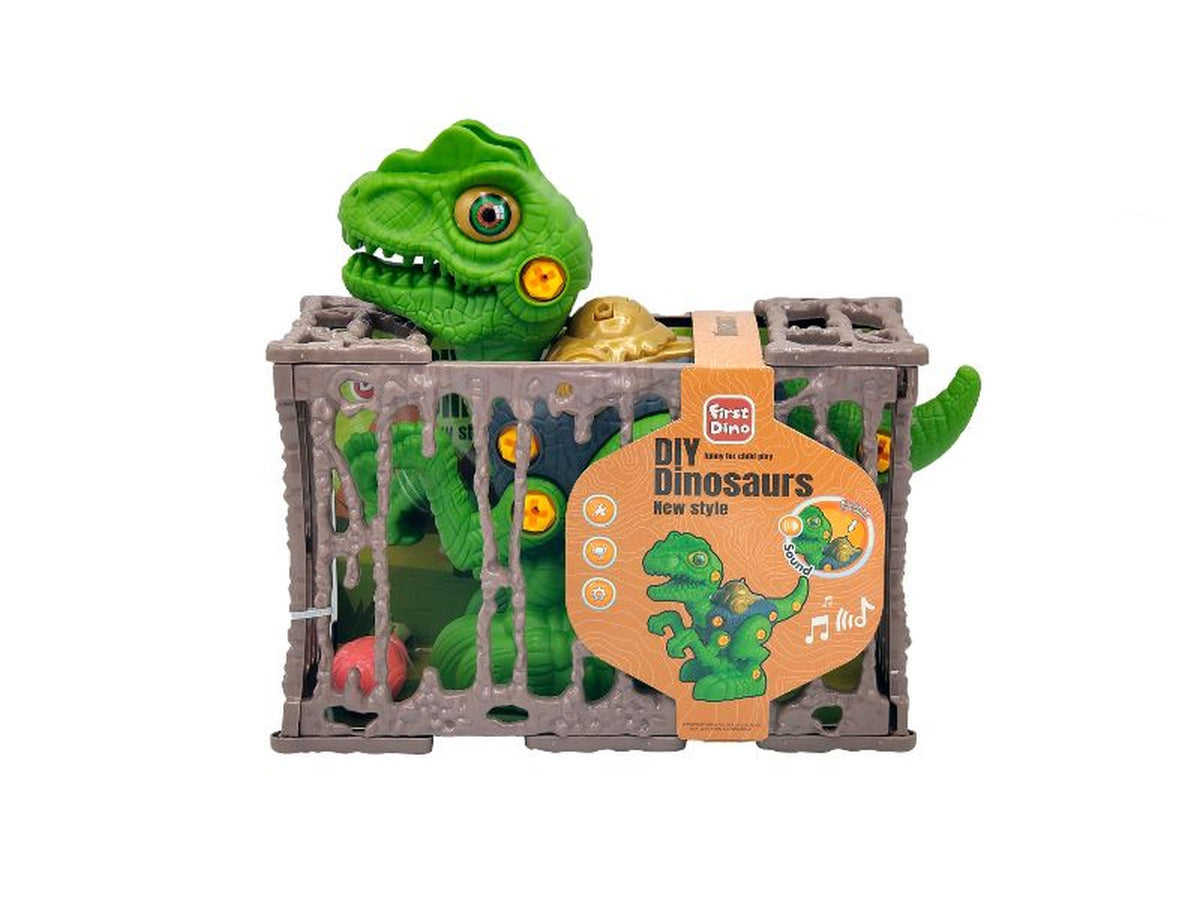 Dinosauro svita e avvita 25cm con verso