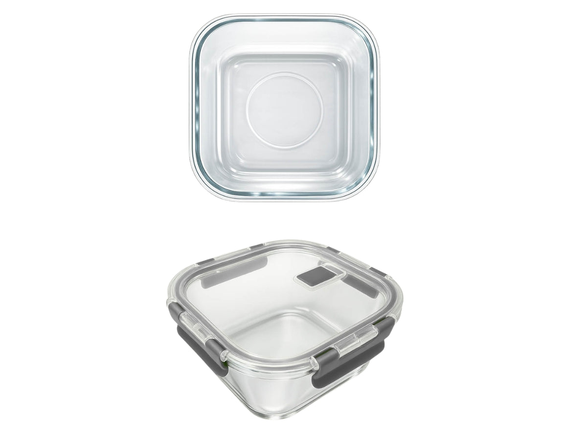 Contenitore vetro 1050ml 17x17x7cm