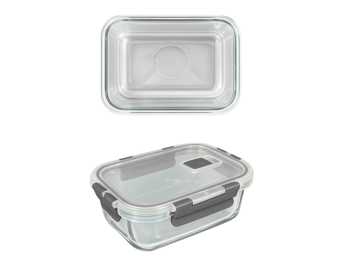 Contenitore vetro 1000ml 20x14,5x6cm