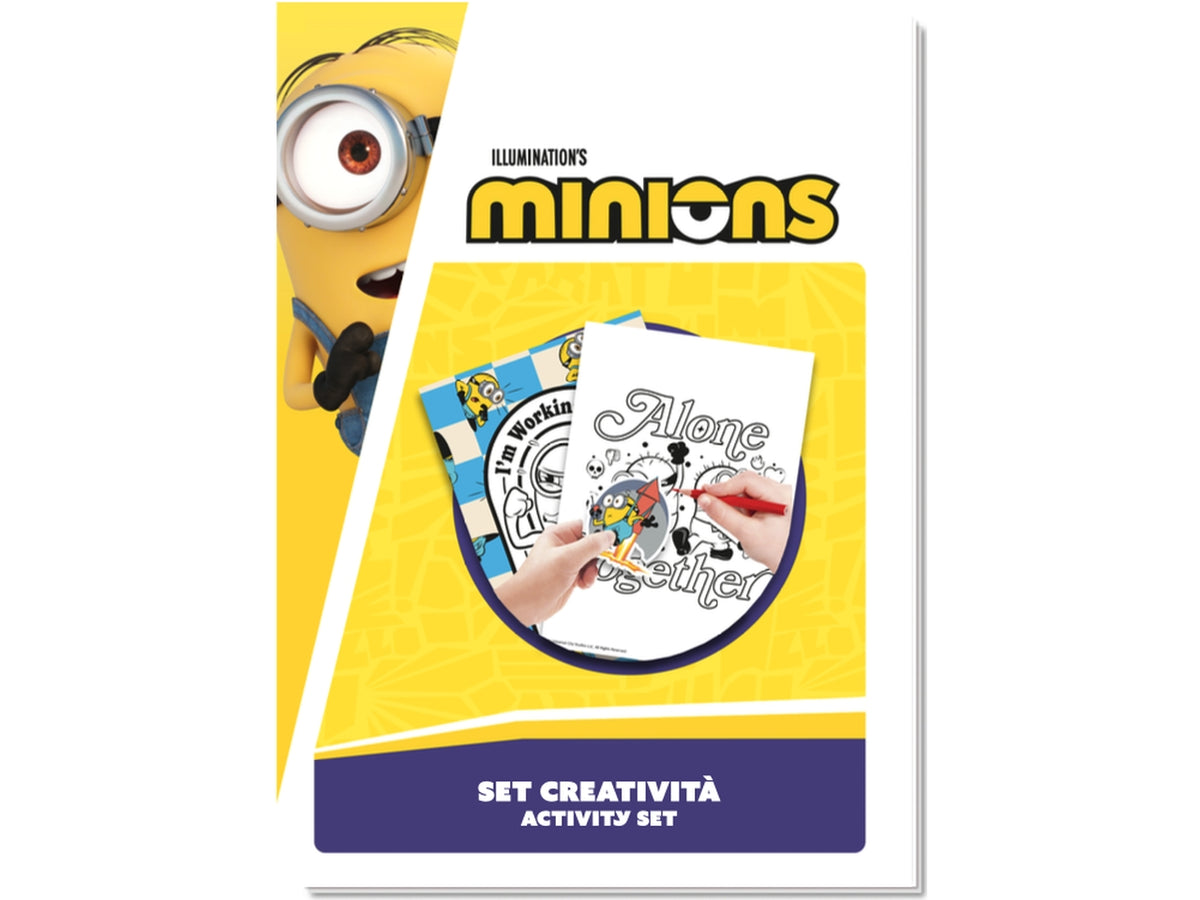 Minions libro da colorare