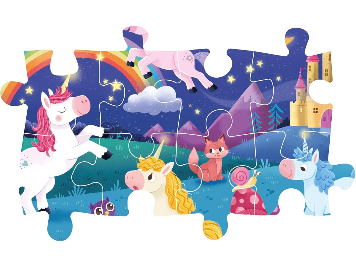 Puzzle 24 maxi unicorni