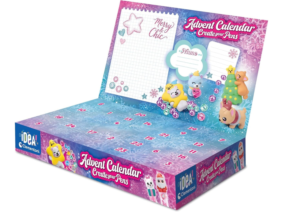 Idea crea le tue penne calendario dell'avvento