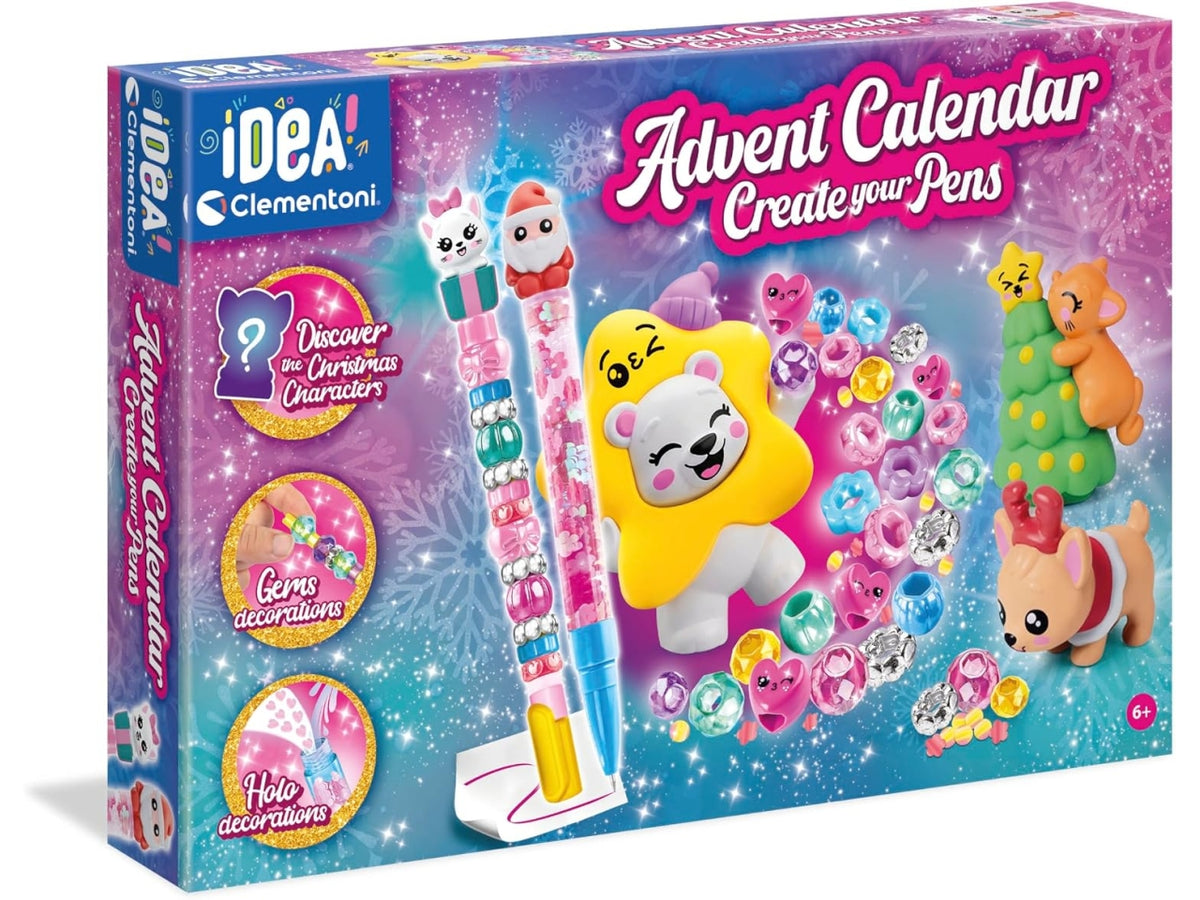 Idea crea le tue penne calendario dell'avvento